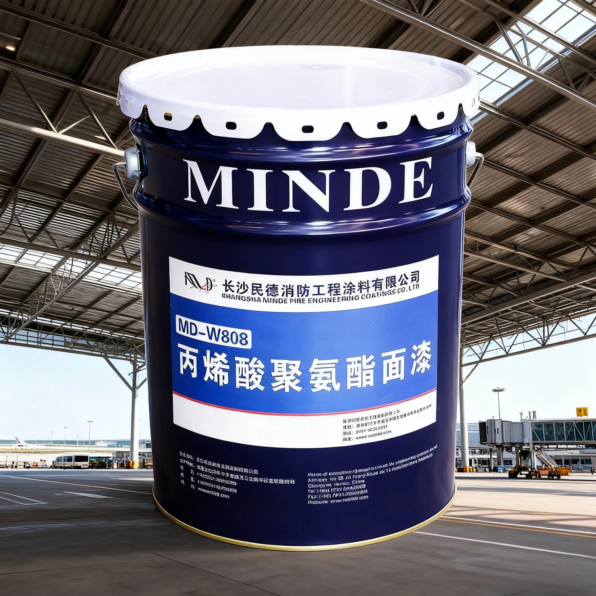 Акриловая полиуретановая финишная краска-xq12