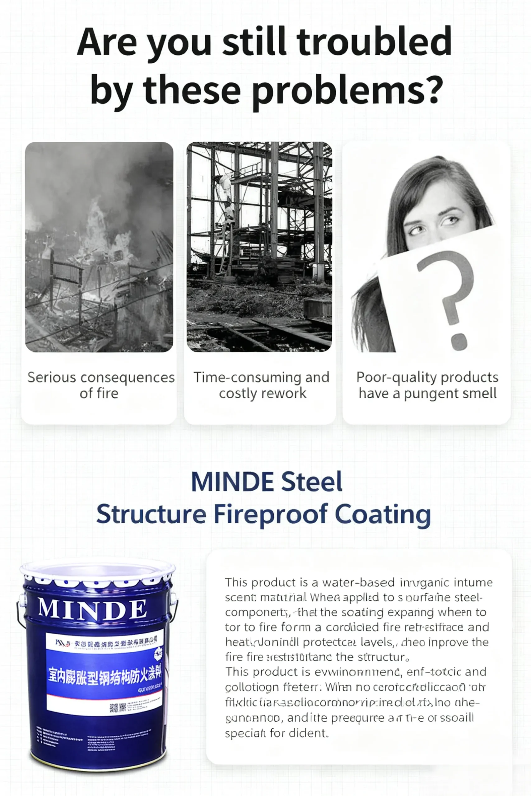 Огнезащитная краска для стальных конструкций вспучивающегося типа-xq9