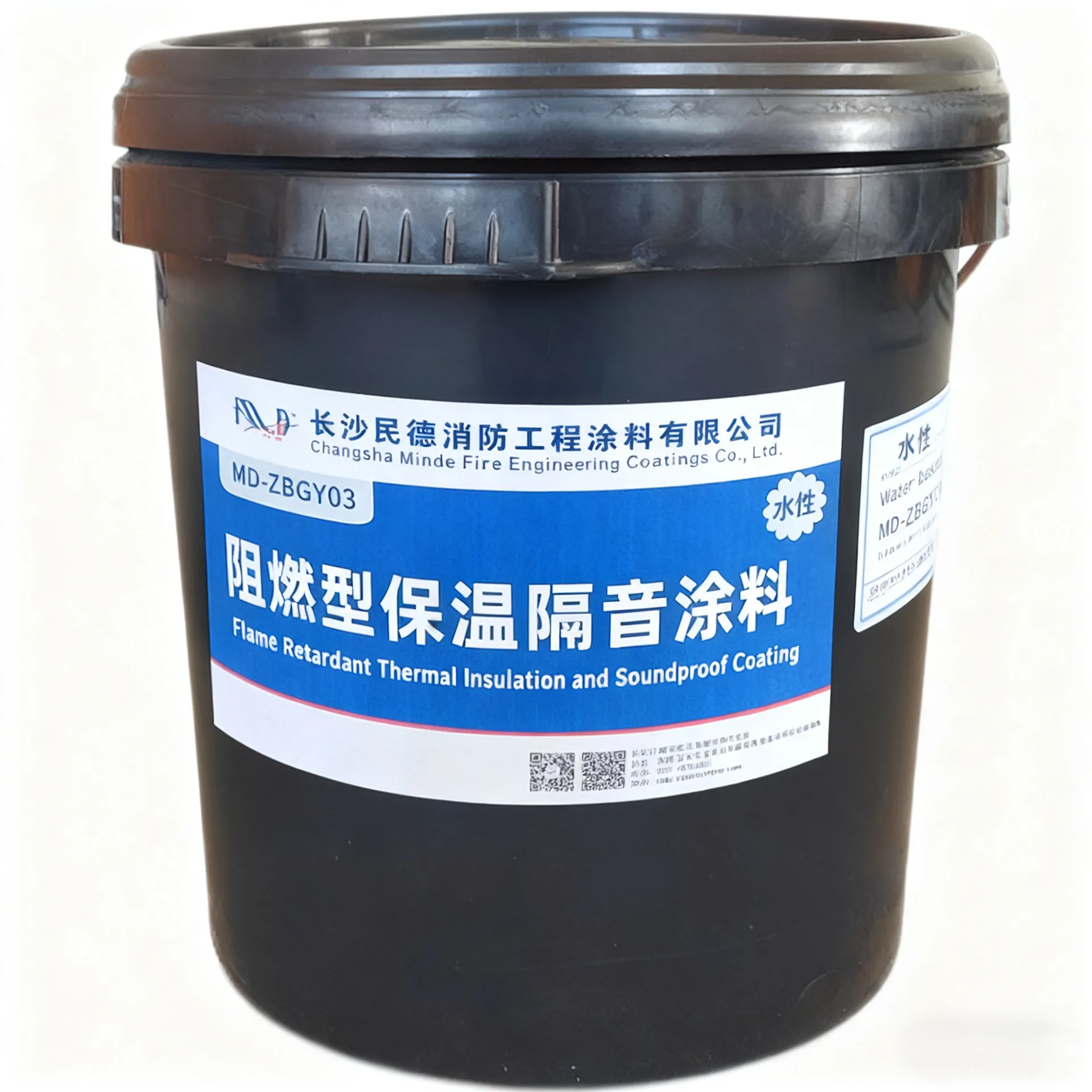 Огнезащитная тепло- и звукоизоляционная краска-xq1