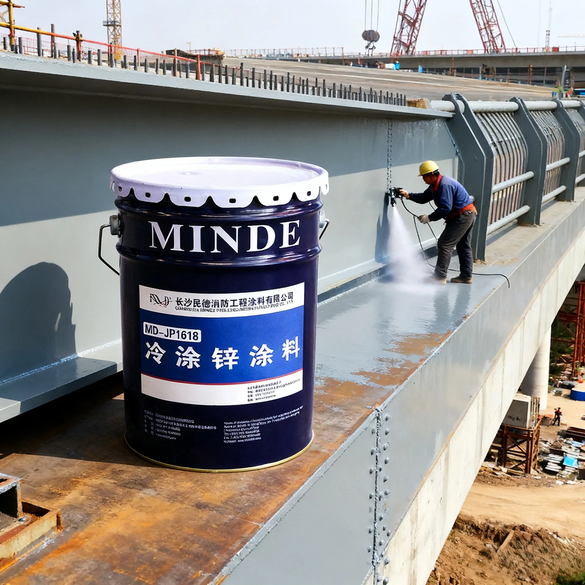 Цинкосодержащая краска для холодного нанесения-xq15