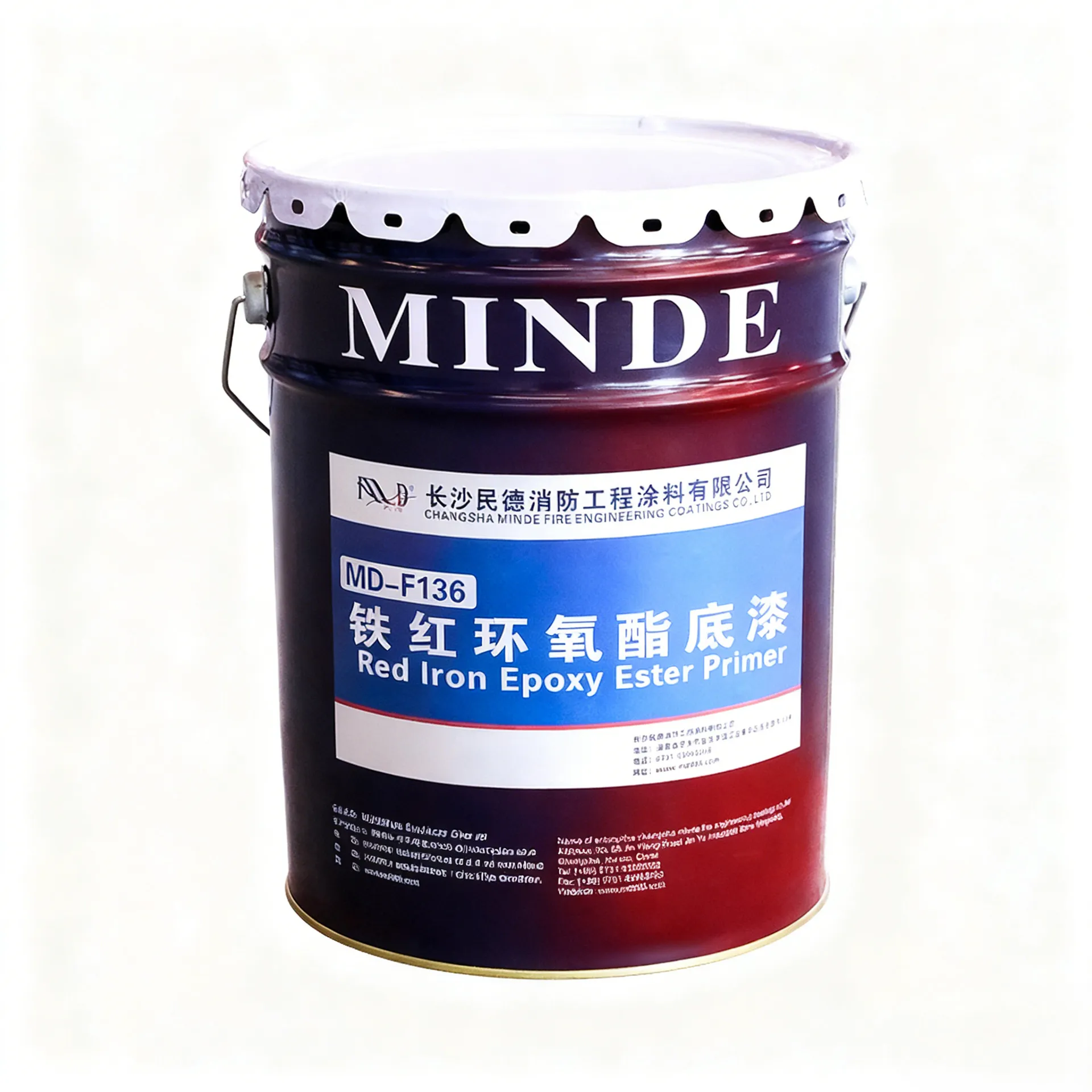 Эпоксидно-эфирная грунтовка с железным суриком-xq1