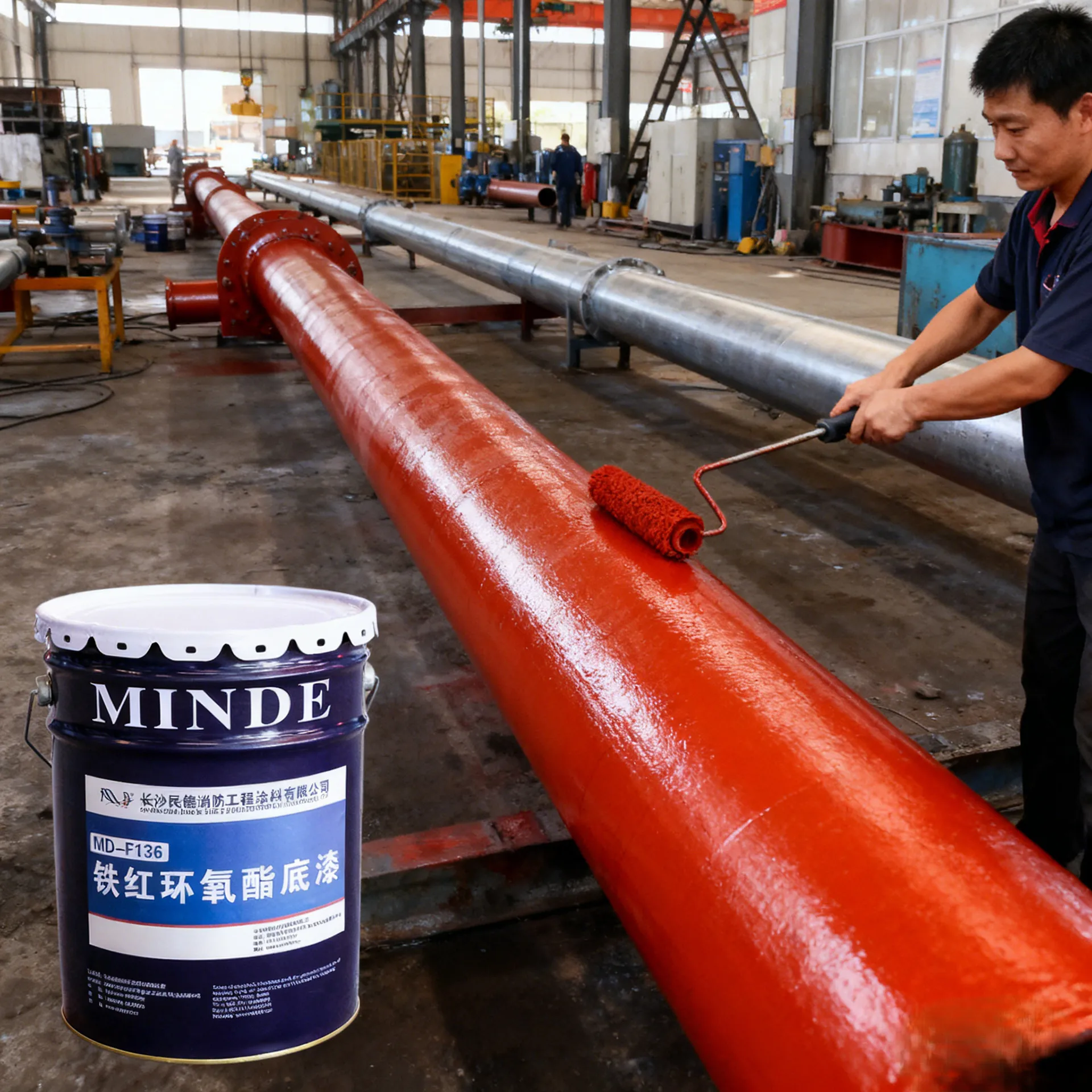 Эпоксидно-эфирная грунтовка с железным суриком-xq6